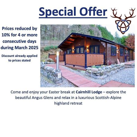 Cairnhill Lodge - Award-Winning Luxury Highland Retreat Blairgowrie and Rattray Exteriör bild